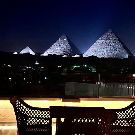 Celia Pyramids View Inn Nazlet el-Sîsi Kültér fotó