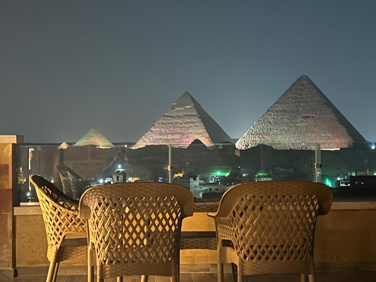 Celia Pyramids View Inn Nazlet el-Sîsi Kültér fotó