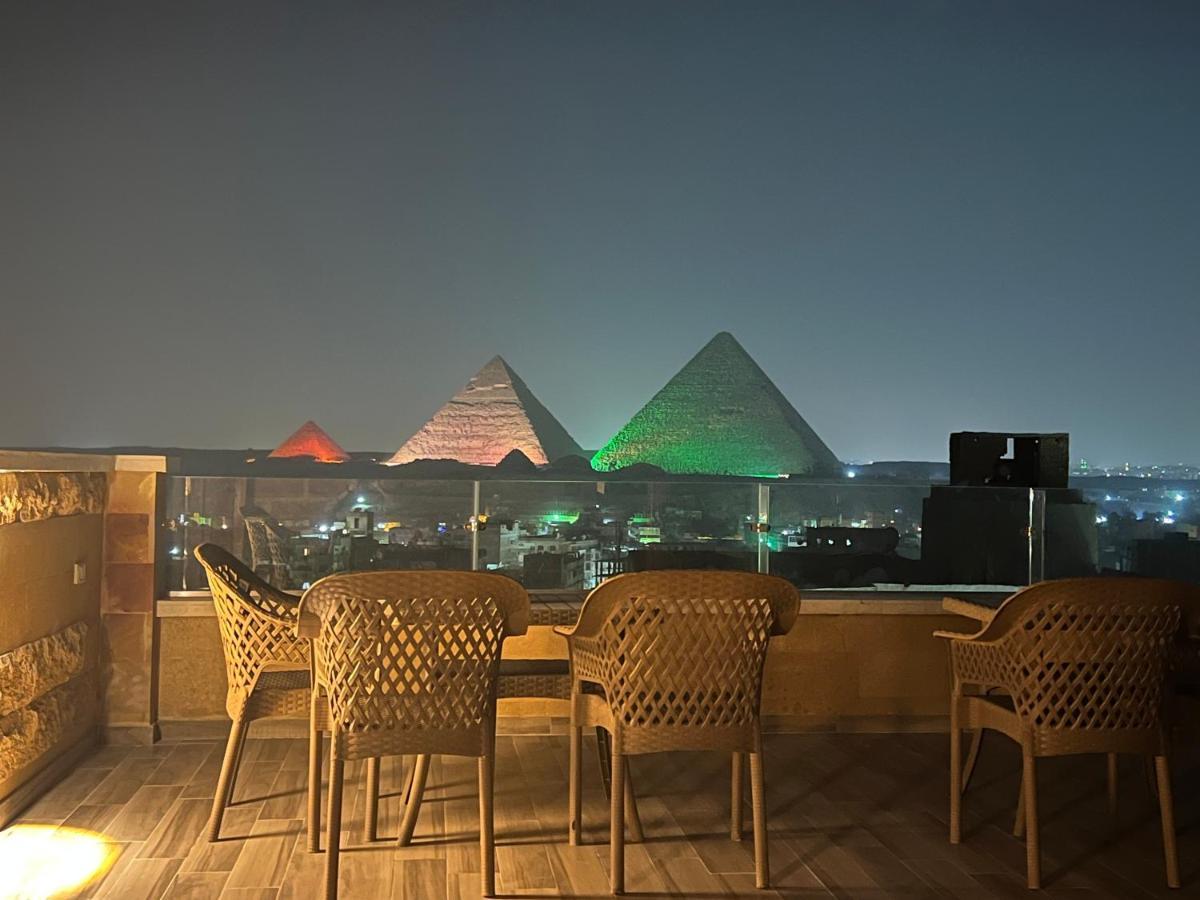 Celia Pyramids View Inn Nazlet el-Sîsi Kültér fotó