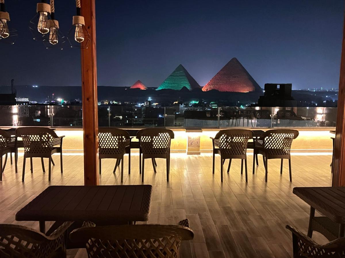 Celia Pyramids View Inn Nazlet el-Sîsi Kültér fotó