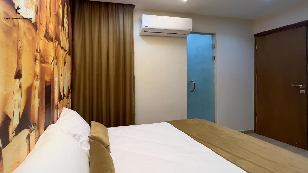 Celia Pyramids View Inn Nazlet el-Sîsi Kültér fotó